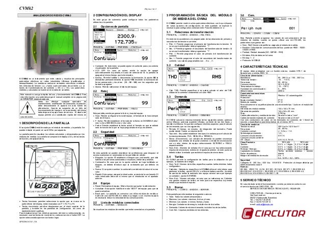 cvmk2 circutor